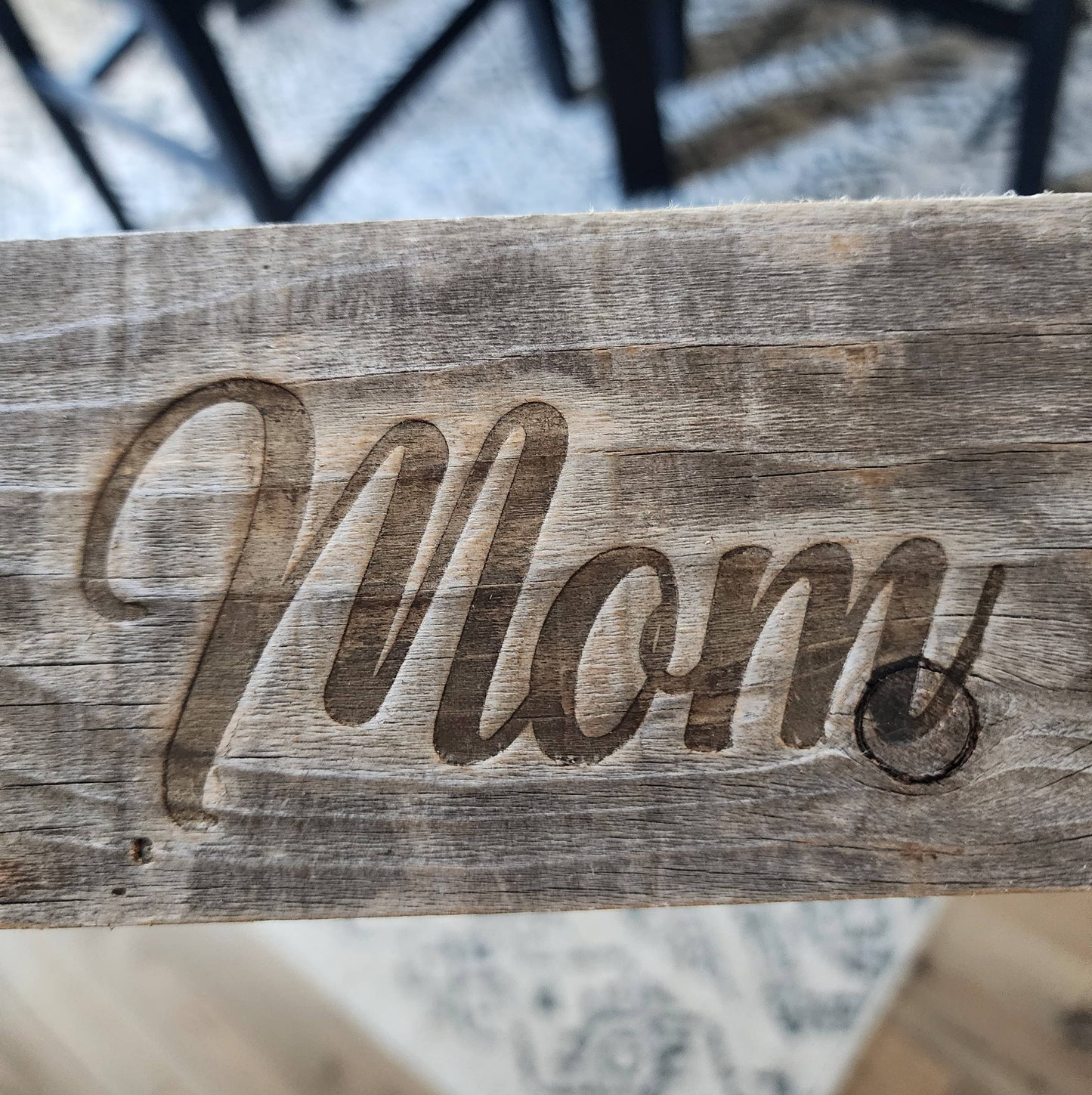 Reclaimed Wood Heart Planter for Mom