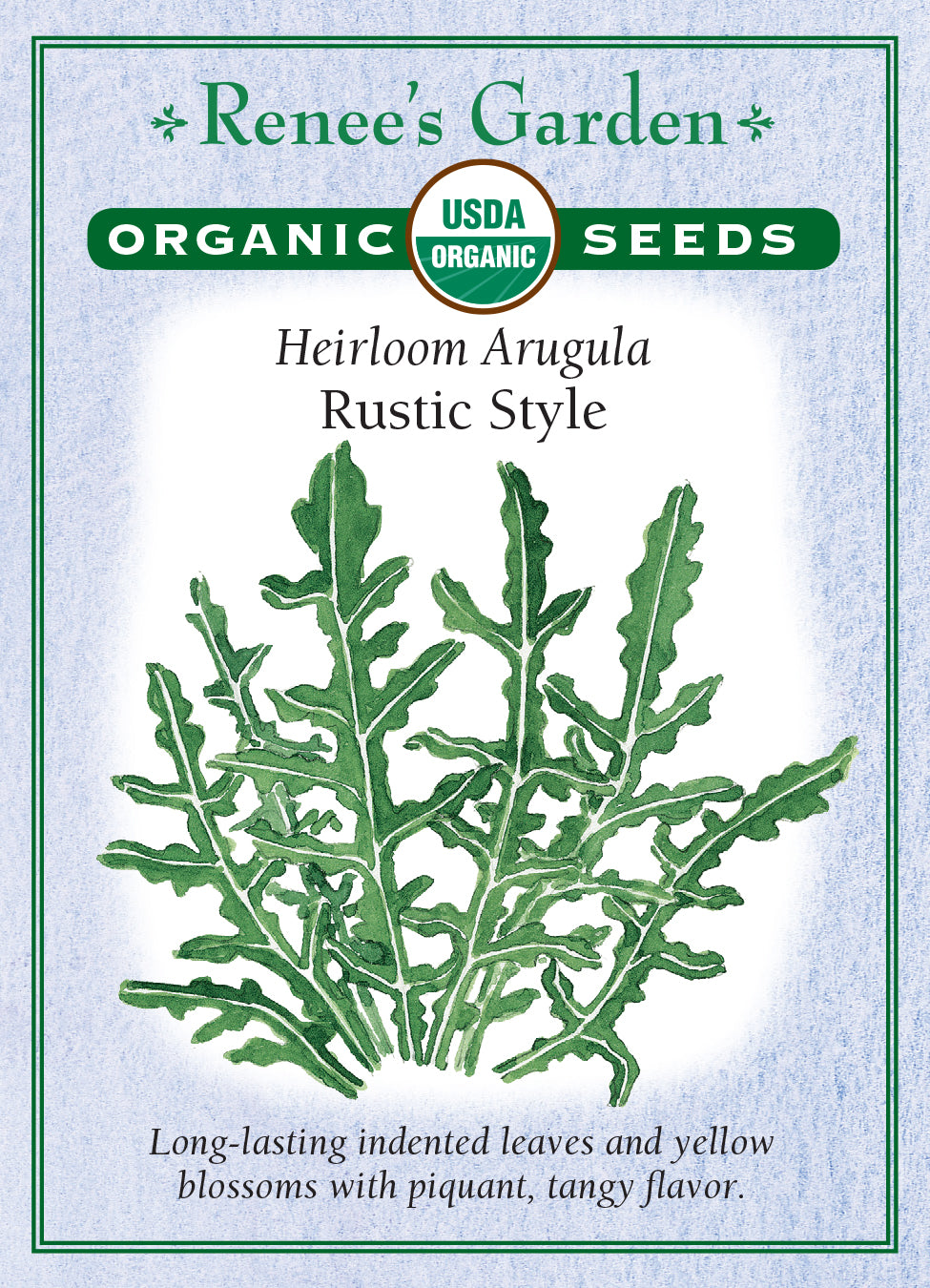 Arugula Rustic Style Organic