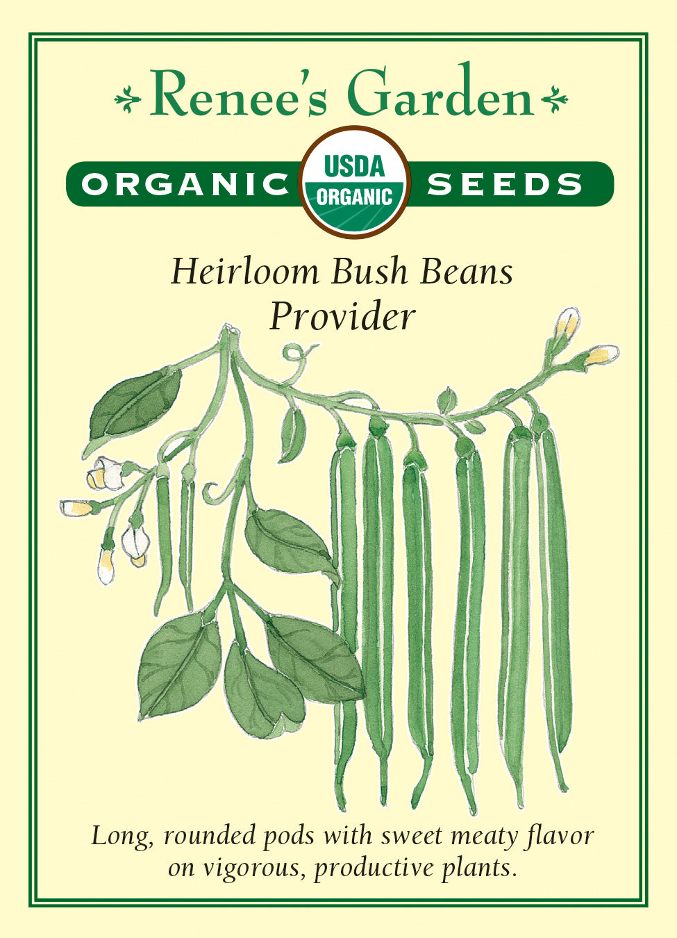 Bean Bush Provider Organic