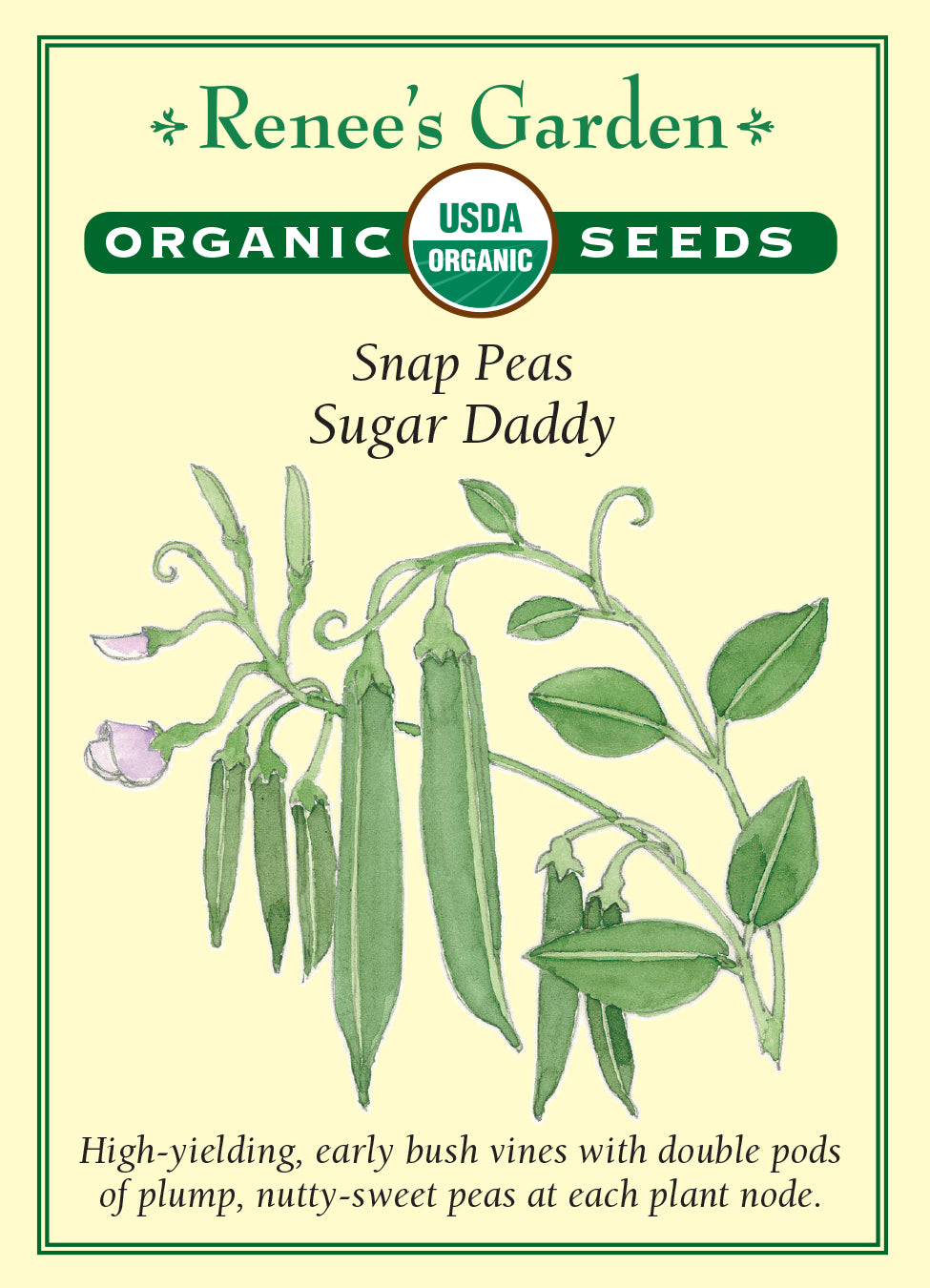 Pea Snap Sugar Daddy Organic