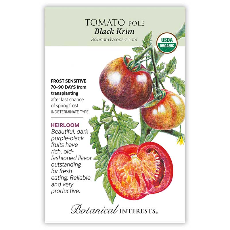 Tomato Pole Black Krim Organic
