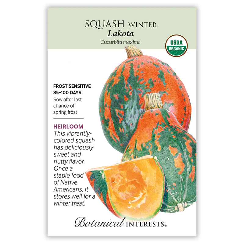 Squash Winter Lakota Organic