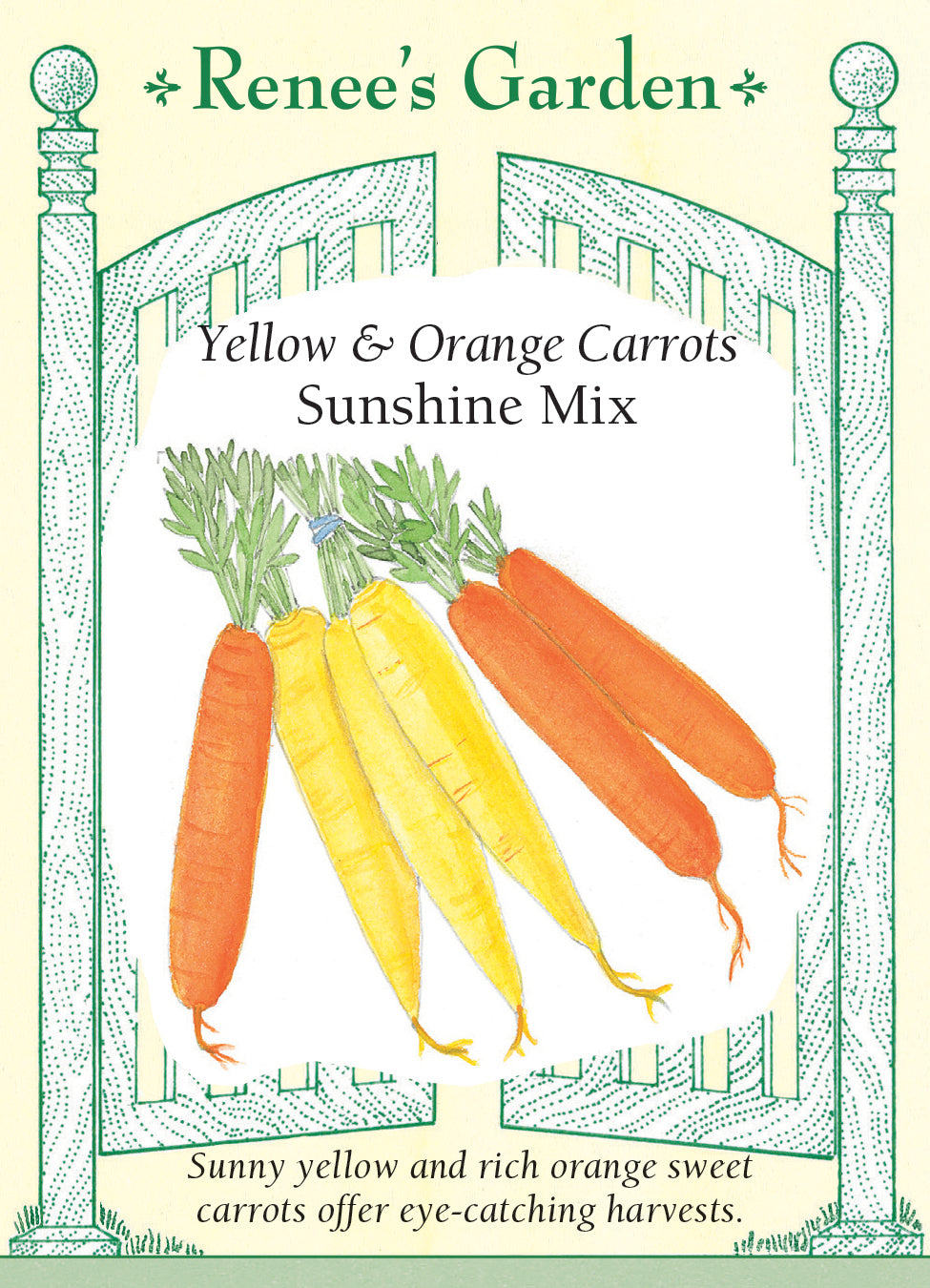 Carrots Sunshine Orange & Yellow Mix