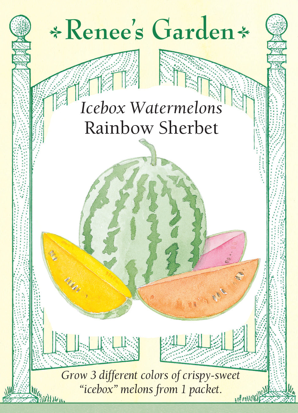 Watrmelon Gaeden Rainbow Sherbet Trio