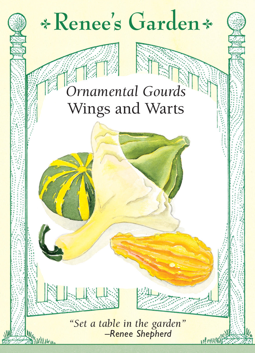 Gourd Wings and Warts Ornamental