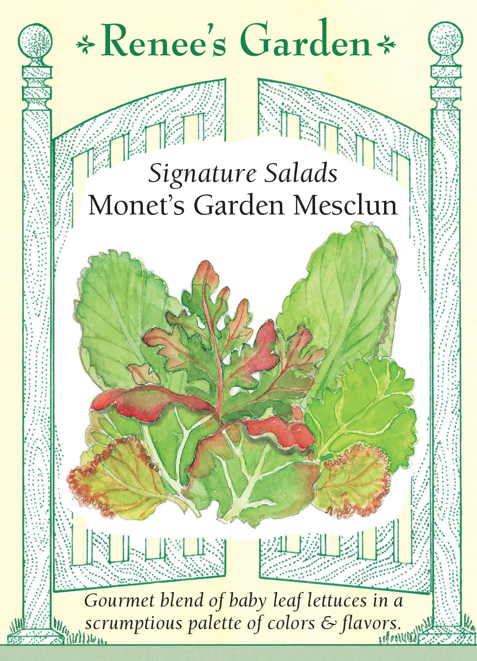 Lettuce Monet's Garden Mesclun