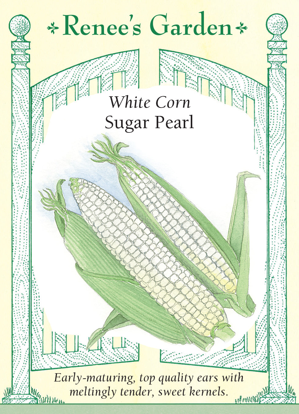 Corn Sugar Pearls White