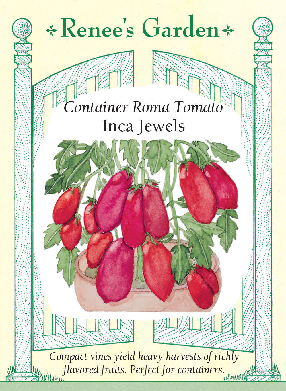 Tomato Bush Inca Jewels Container