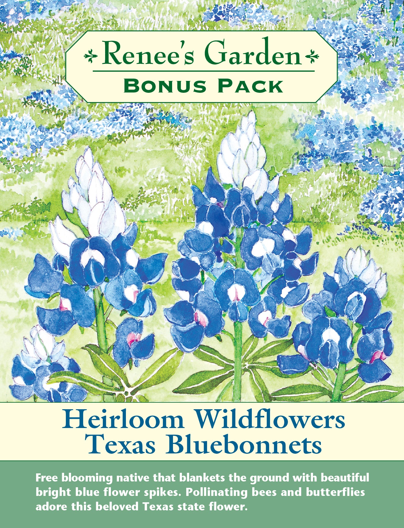 Bonus Pack Texas Bluebonnets