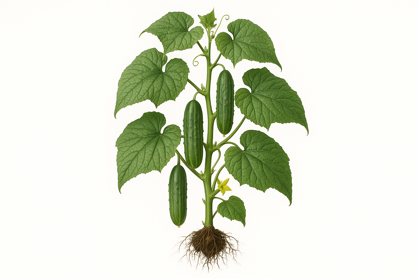 Mercado de pepinos más