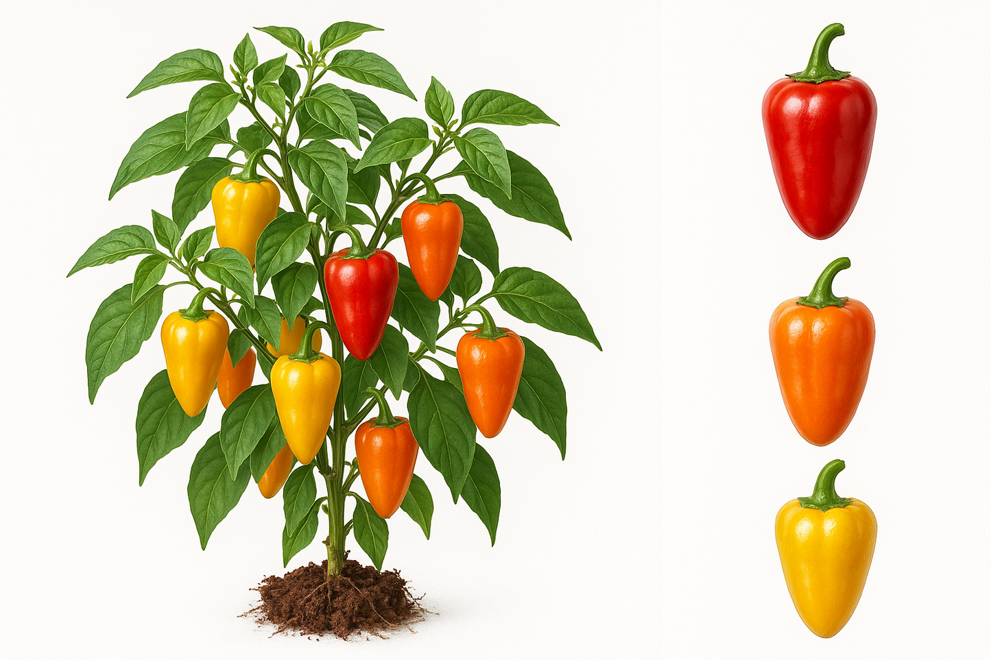 Pimiento Picante Dulce Picante