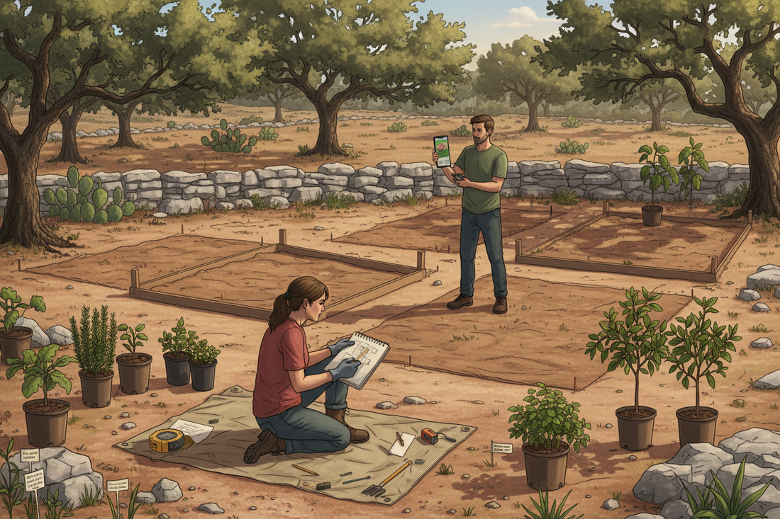 How to plan a garden in Central Texas from scratch