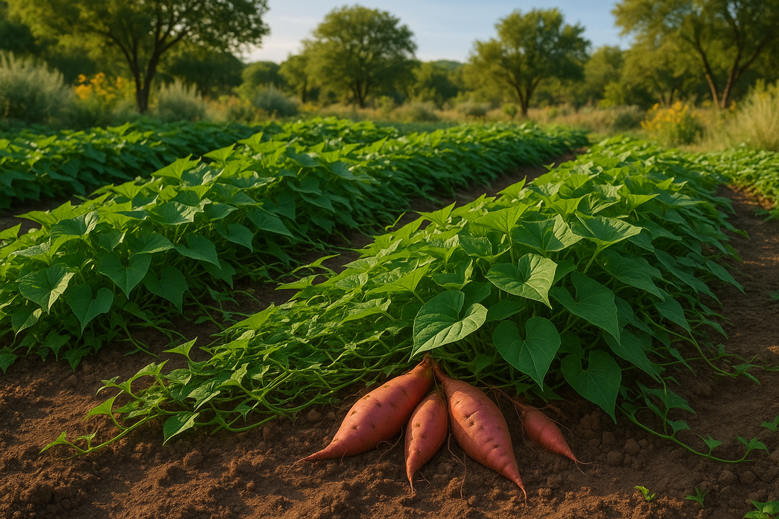 Sweet Potato Growing Guide for Central Texas