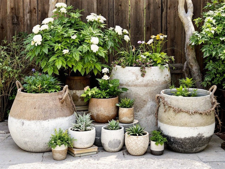 Rustic Planters