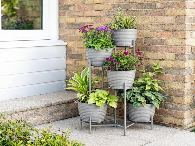 Multi-Tiered Planters