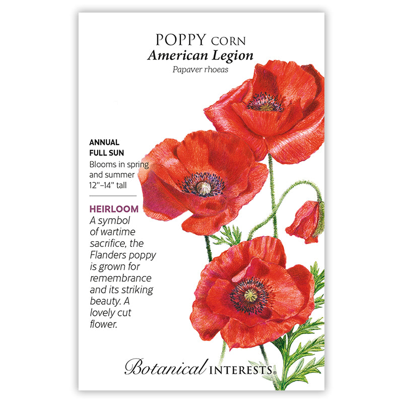 Poppy Corn American Legion