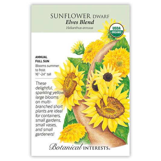 Sunflower Dwarf Elves Blend Organic