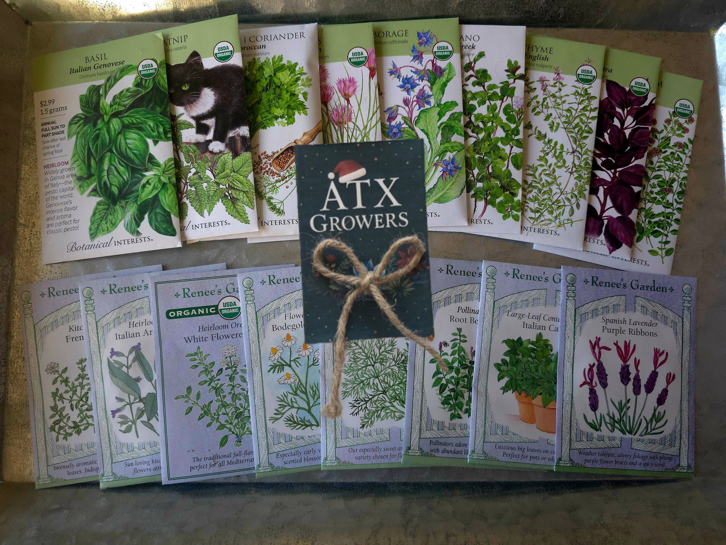 🎁 3-Month Gift – Herb Garden Seed Subscription (Culinary + Medicinal)