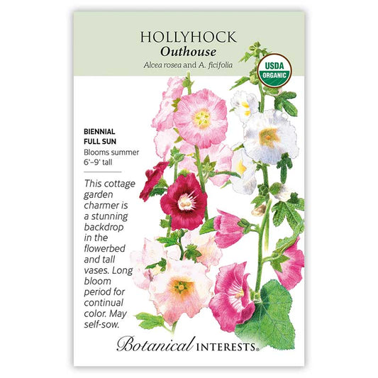 Hollyhock Outhouse Organic