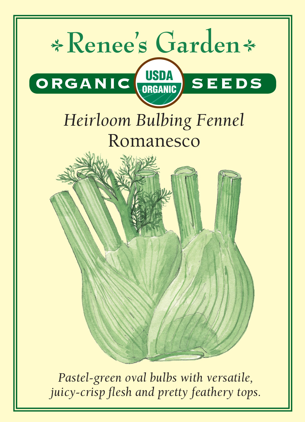 Fennel Romanesco Bulbing Organic