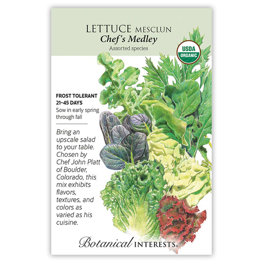 Lettuce Mesclun Chef's Medley Organic