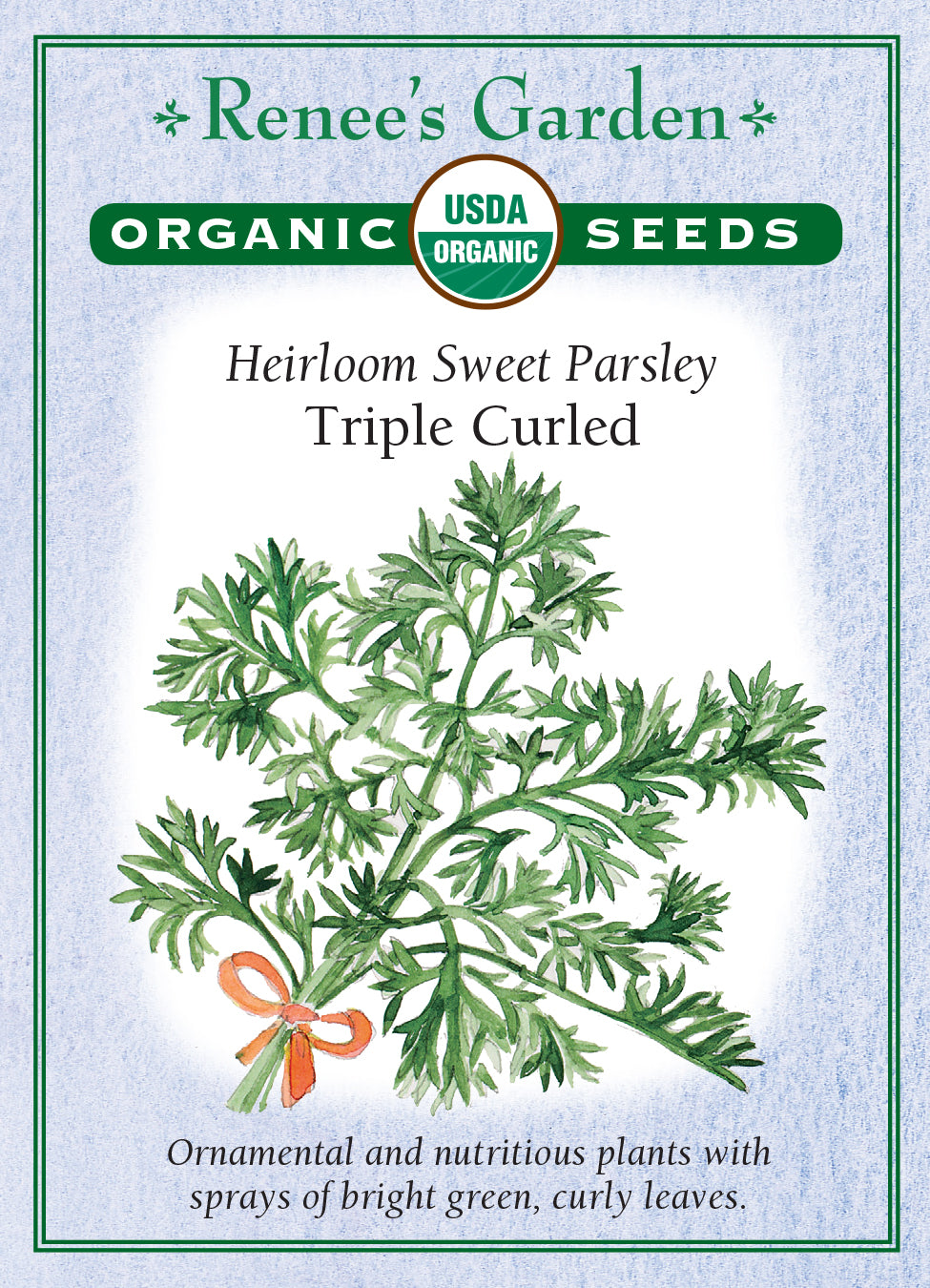Parsley Triple Curled Organic
