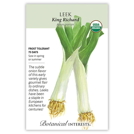 Leek King Richard Organic
