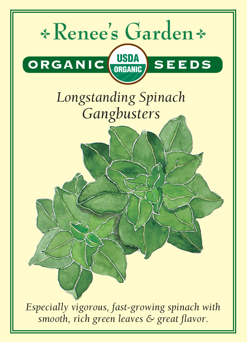 Spinach Gangbusters Organic