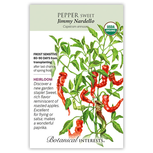Pepper Jimmy Nardello Organic
