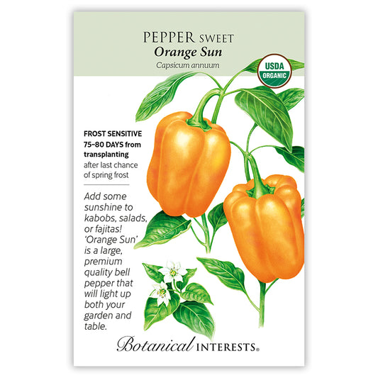 Pepper Sweet Orange Sun Organic