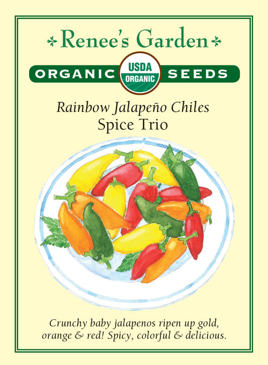 Pepper Chile Jalapeno Spice Trio Mix Organic