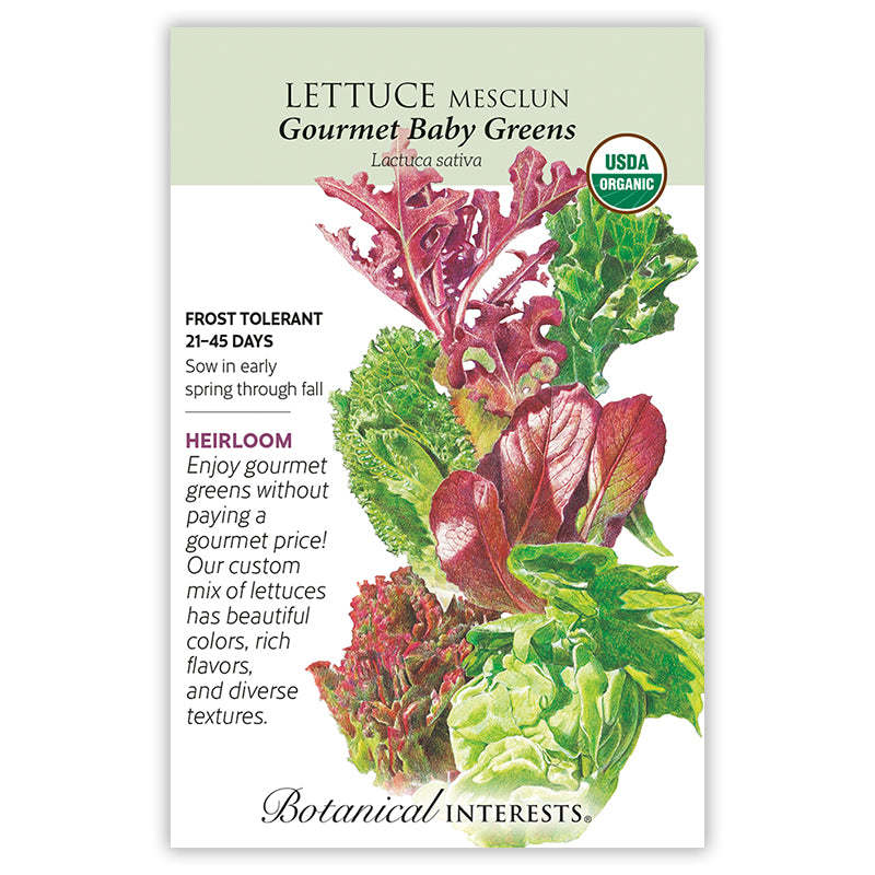 Lettuce Gourmet Baby Organic