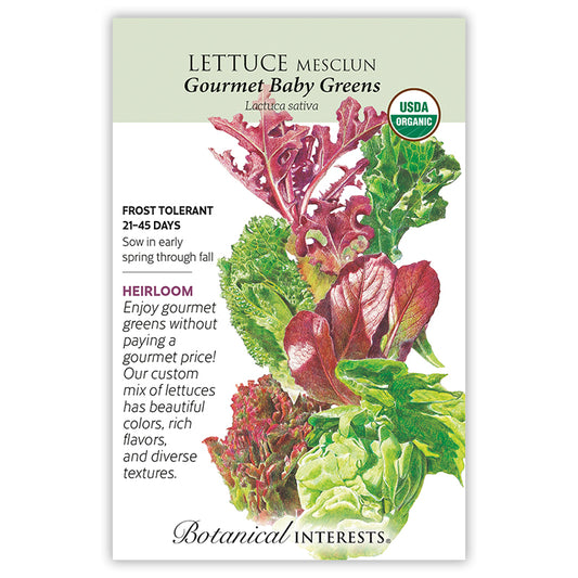Lettuce Gourmet Baby Organic