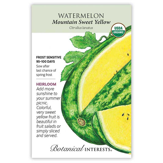 Watermelon Mountain Yellow Organic