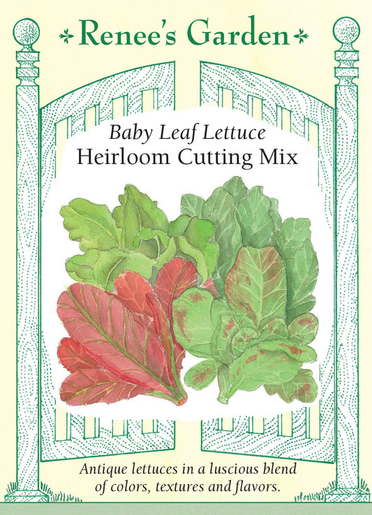 Lettuce Heirloom Cutting Mix