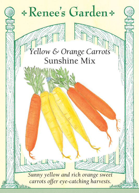 Carrots Sunshine Orange & Yellow Mix