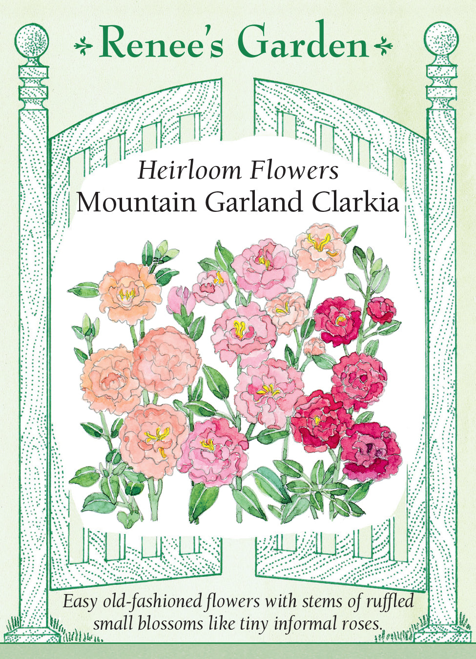 Clarkia Mountain Garland