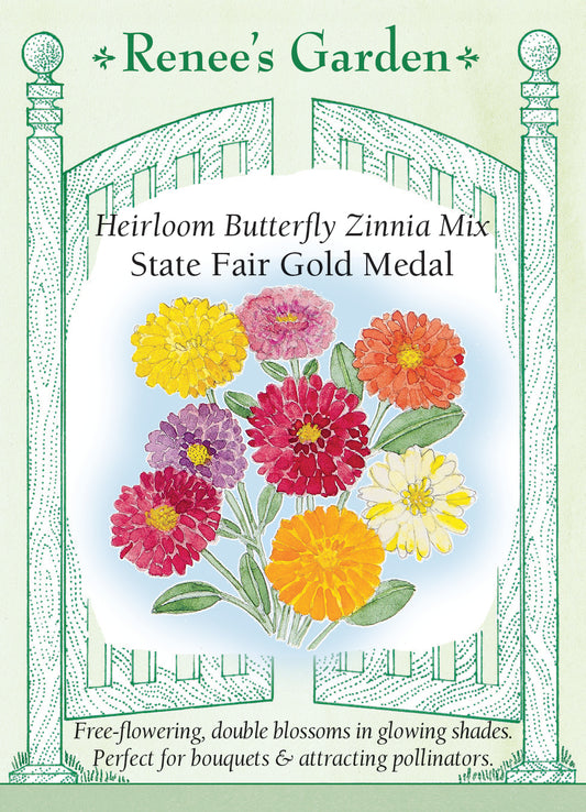 Zinnia State Fair Gold Medal Mix