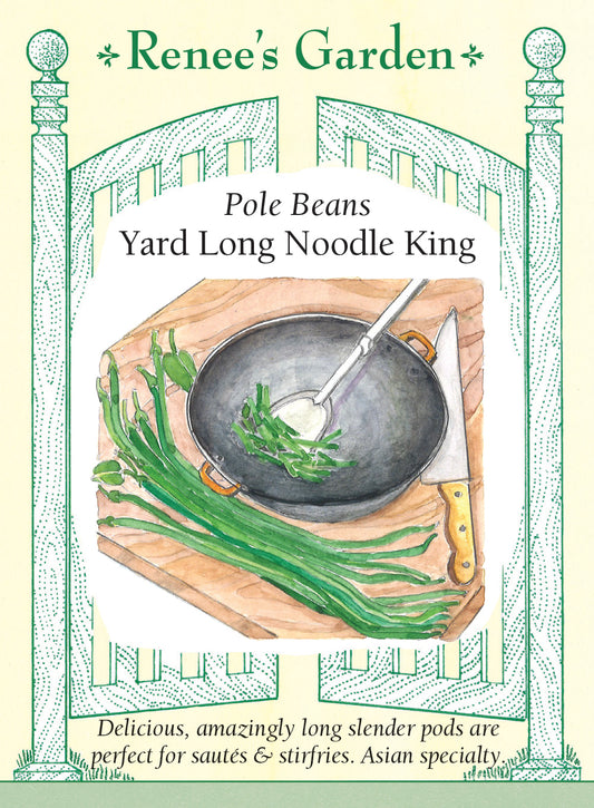 Bean Pole Yard Long Orient Wonder