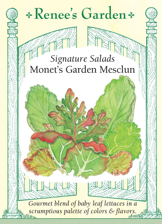 Lettuce Monet's Garden Mesclun