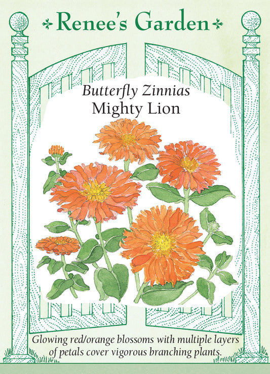 Zinnia Mighty Lion