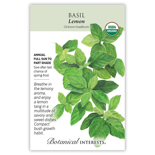 Basil Lemon Organic