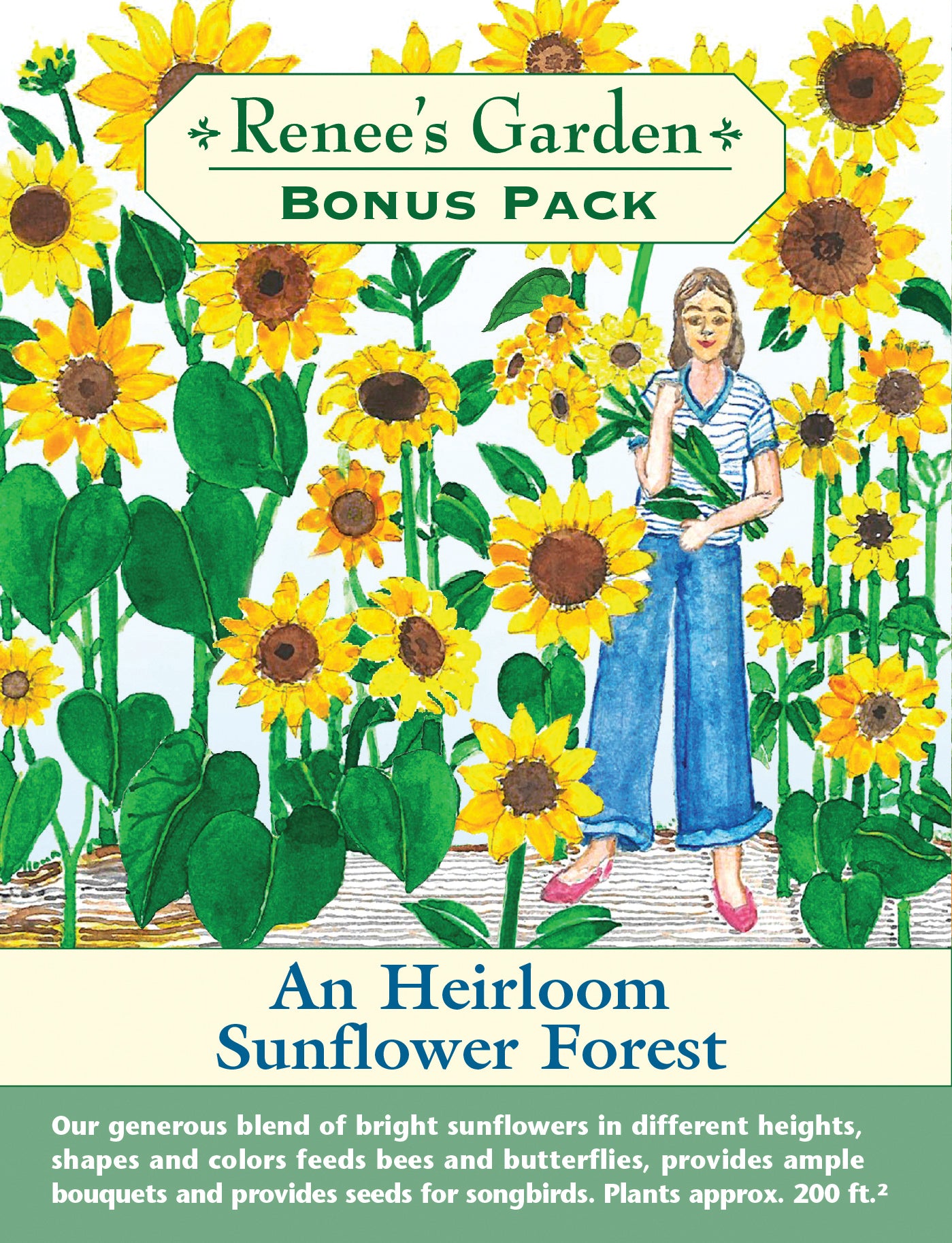 Bonus Pack  A Sunflower Forest