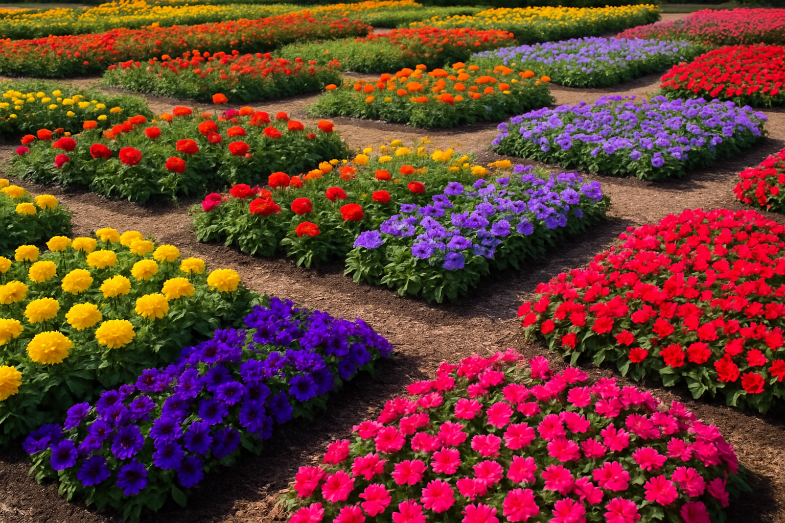Annual garden 