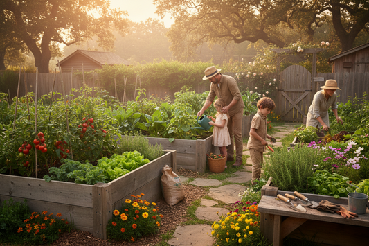 Backyard Family Garden – Grow Fun, Colorful Crops for the Whole Family