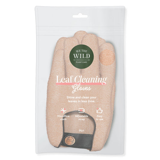 Microfiber Leaf Cleaning Gloves - Pink