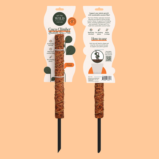 Coconut Coir Bendable Grow Pole 16"