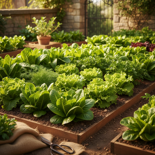 Fresh Salad Garden Seed Collection – Grow Crisp Greens and Salad Favorites