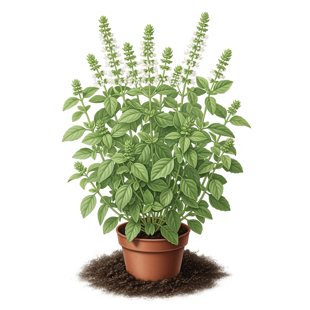 Albahaca, Limón orgánico de la Sra. Burn