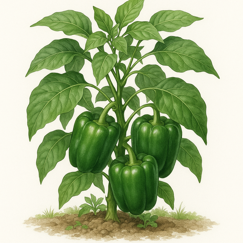 Bell Pepper Keystone Giant Resistant Organic
